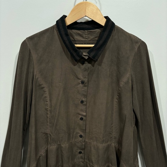 Rundholz Patana Plantations Lagenlook Jacket Tunic Button Top size S - Picture 3 of 9